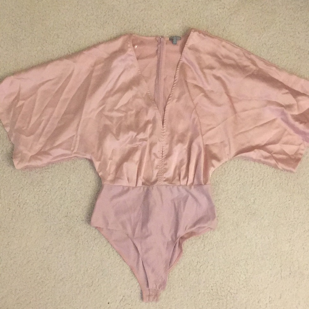 Sexy low cut body suit